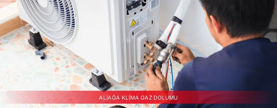 Aliağa İlçemi Mitsubishi Electric Klima Gaz Dolumu